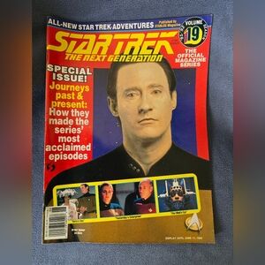 STAR TREK starlog #19 THE NEXT GENERATION 1992